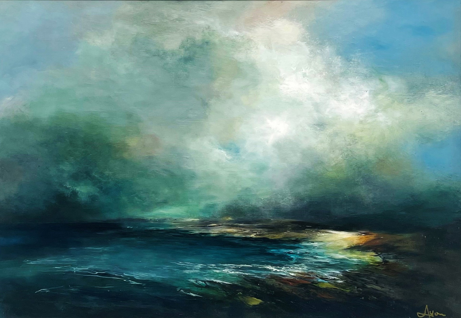 'Tayinloan, Kintyre' by artist Alison Lyon